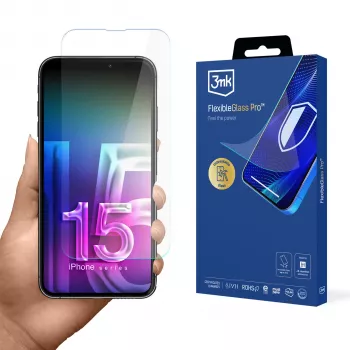 3MK FlexibleGlass Pro näytönsuojakalvo Apple iPhone 15 Pro Max