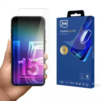 3MK FlexibleGlass Pro näytönsuojakalvo Apple iPhone 15 Pro Max