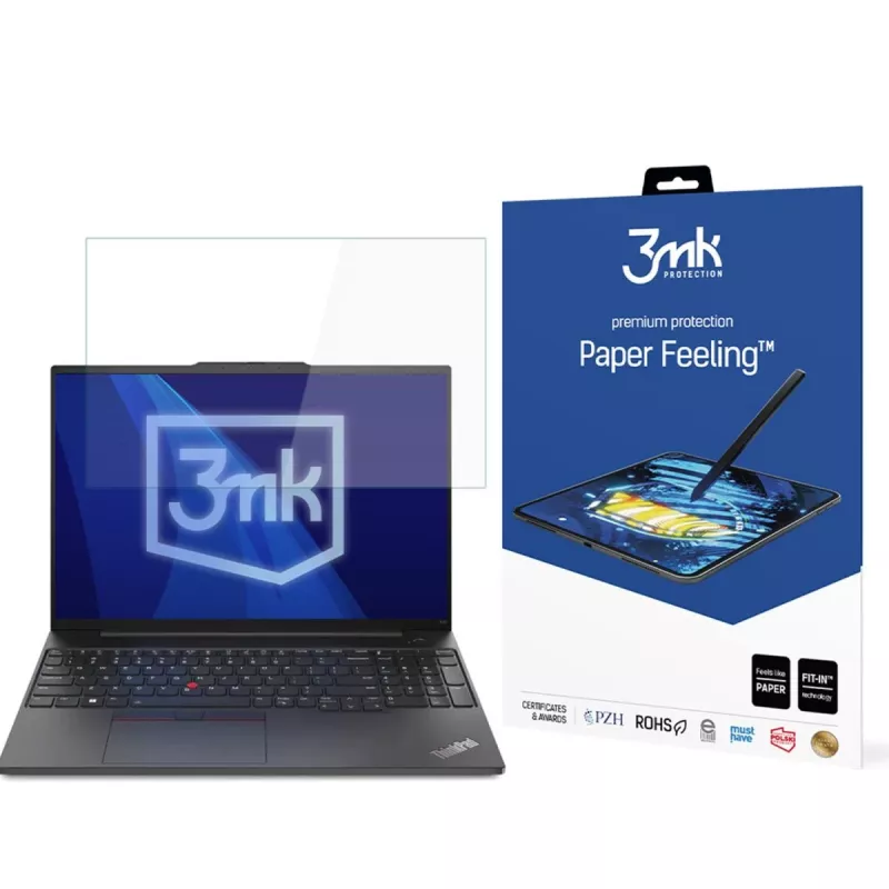 3MK PROTECTION Lenovo ThinkPad E16 Gen 3 Paper Feeling -näytönsuojakalvo