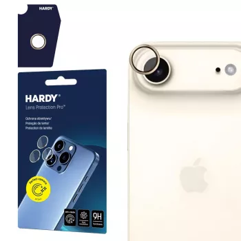 3MK Apple iPhone Air - HARDY Lens Protection Pro titaanikulta