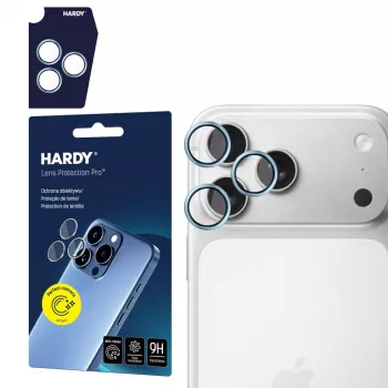 3MK Apple iPhone 17 Pro / 17 Pro Max HARDY Lens Protection Pro Ocean Blue