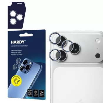 3MK HARDY Lens Protection Apple iPhone 17 Pro / 17 Pro Max - Titanium Gray