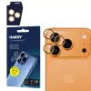 3MK HARDY Lens Protection Pro Orange Apple iPhone 17 Pro / 17 Pro Max