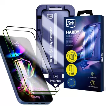 3MK PROTECTION Samsung Galaxy S24+/S25+ - 3mk Hardy Hardura 9H panssarilasi näytönsuojakalvo