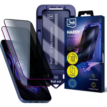 3MK PROTECTION Apple iPhone 15/16 Hardy Privzone 9H tietosuoja näytönsuojakalvo