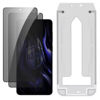 3MK PROTECTION Samsung Galaxy S25 Edge - 3mk Hardy Privzone 9H karkaistu lasi tietosuoja näytönsuojakalvo