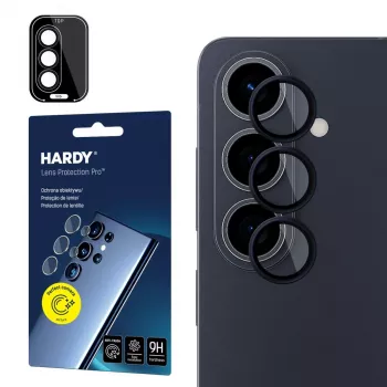 3MK Hardy Lens Protection Pro musta Samsung Galaxy S26+:lle