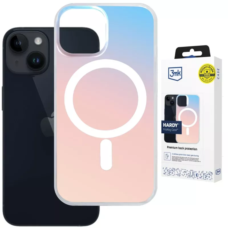 3MK PROTECTION Apple iPhone 15 - 3mk Hardy PrisMag Case kotelo