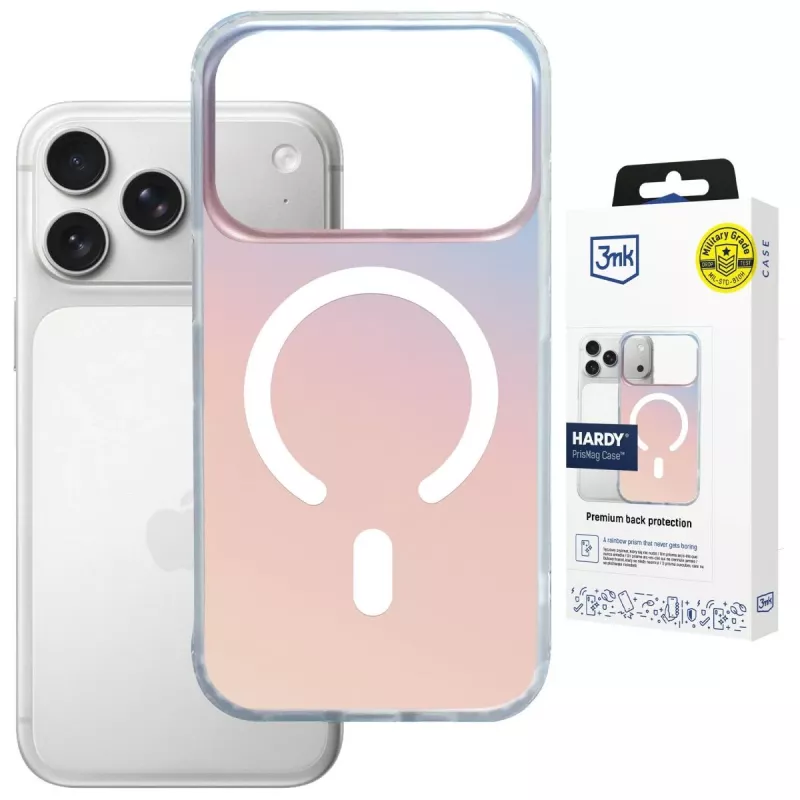 3MK PROTECTION Apple iPhone 17 Pro Max - 3mk Hardy PrisMag kotelo musta
