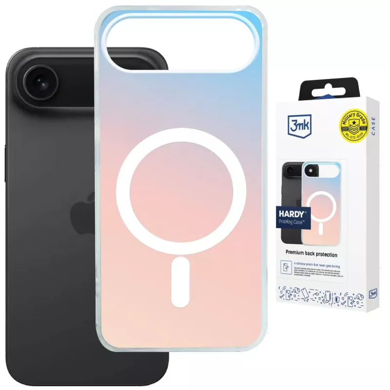 3MK PROTECTION Apple iPhone Air - 3mk Hardy PrisMag kotelo musta