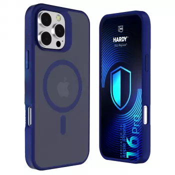 3MK PROTECTION Apple iPhone 16 Pro - 3mk Hardy Hazy MagCase kotelo, sininen