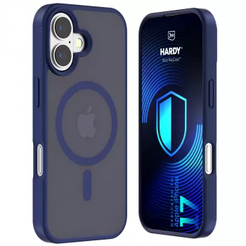 3MK Hardy Hazy MagCase laitteelle Apple iPhone 17, sininen