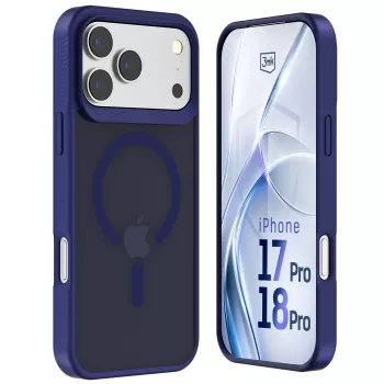 3MK PROTECTION Apple iPhone 17 Pro - 3mk Hardy Hazy MagCase kotelo, sininen