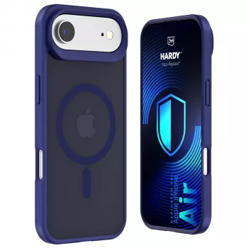 3MK PROTECTION Apple iPhone Air - 3mk Hardy Hazy MagCase kotelo, sininen