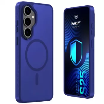 3MK PROTECTION Samsung Galaxy S25 - 3mk Hardy Hazy MagCase kotelo, sininen