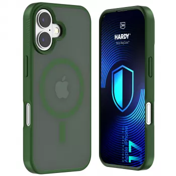 3MK PROTECTION Apple iPhone 17 - 3mk Hardy Hazy MagCase kotelo, vihreä