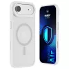 3MK PROTECTION Apple iPhone Air - 3mk Hardy Hazy MagCase kotelo, valkoinen