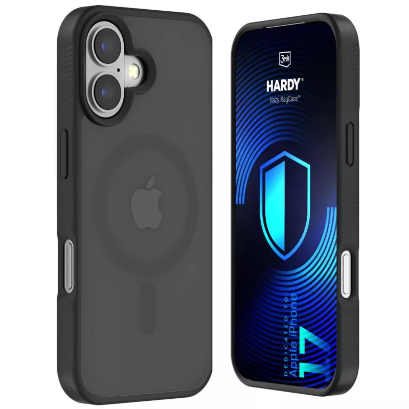3MK PROTECTION Apple iPhone 17 - 3mk Hardy Hazy MagCase musta