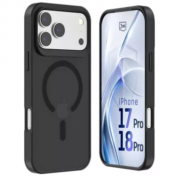 3MK PROTECTION Apple iPhone 17 Pro - 3mk Hardy Hazy MagCase musta
