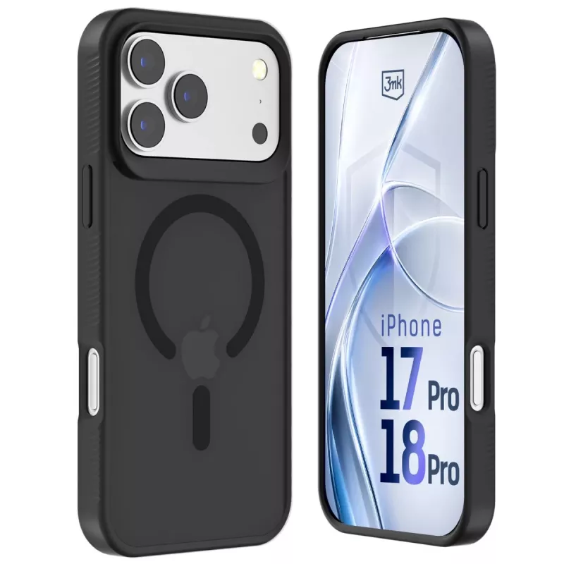 3MK PROTECTION Apple iPhone 17 Pro - 3mk Hardy Hazy MagCase musta