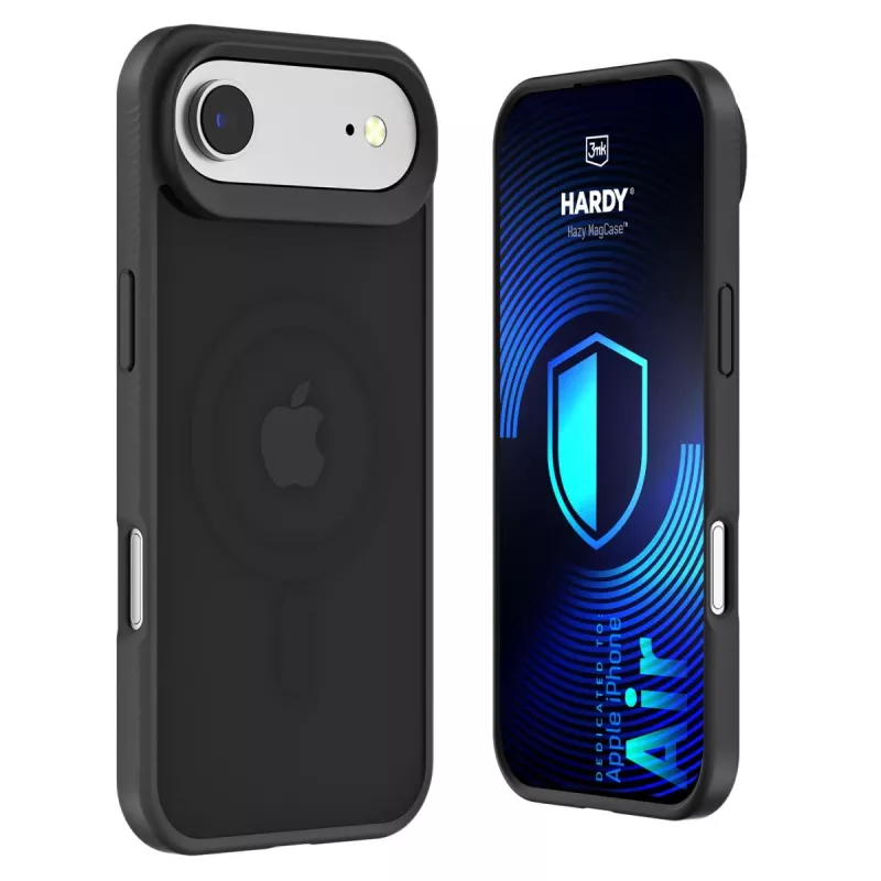 3MK PROTECTION Apple iPhone Air - 3mk Hardy Hazy MagCase musta