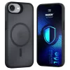 3MK PROTECTION Apple iPhone 16E/ iPhone 17E - 3mk Hardy Hazy MagCase musta