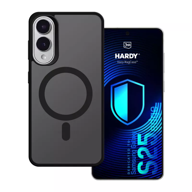 3MK PROTECTION Samsung Galaxy S25 Edge - 3mk Hardy Hazy MagCase musta