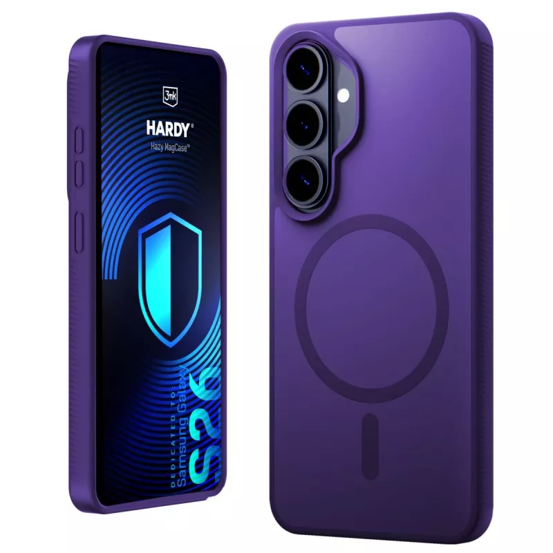 3MK PROTECTION Samsung Galaxy S26 - 3mk Hardy Hazy MagCase violetti