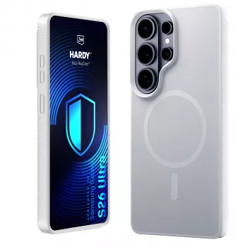 3MK PROTECTION Samsung Galaxy S26 Ultra - 3mk Hardy Hazy MagCase valkoinen