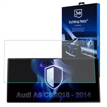 3MK PROTECTION AUDI A6 C8 2018-24 - 3mk TechWrap matta keskusnäyttö näytönsuojakalvo