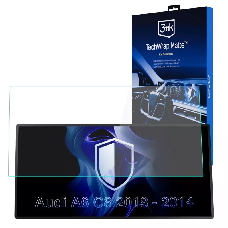 3MK PROTECTION AUDI A6 C8 2018-24 - 3mk TechWrap matta keskusnäyttö näytönsuojakalvo