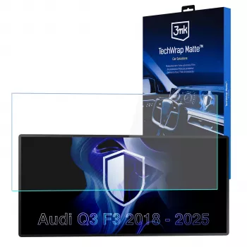 3MK PROTECTION AUDI Q3 F3 2018-25 - 3mk TechWrap matta keskusnäyttö näytönsuojakalvo