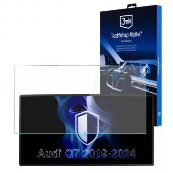 3MK PROTECTION AUDI Q7 2019-24 - 3mk TechWrap matta keskusnäyttö näytönsuojakalvo