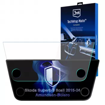 3MK PROTECTION Skoda Superb III 2015-2024 Amundsen-Bolero TechWrap matta keskusnäytön suojakalvo