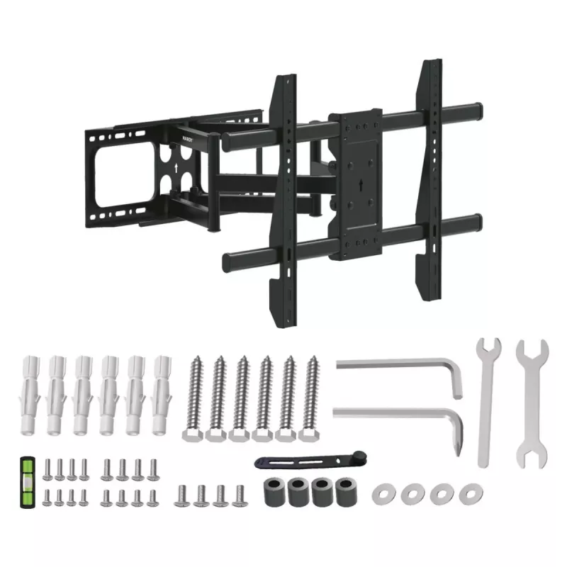 3MK PROTECTION Hardy StableMount 75 auton ilmanvaihtosuutimen älypuhelinteline - musta