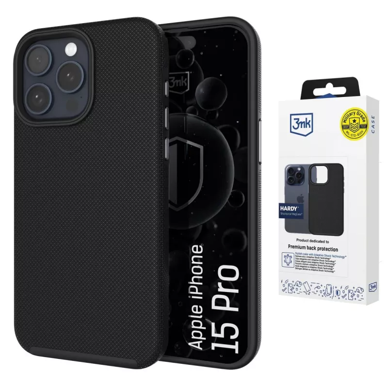 3MK PROTECTION Apple iPhone 15 Pro - 3mk Hardy Shockproof MagCase