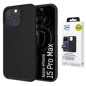 3MK PROTECTION Apple iPhone 15 Pro Max Hardy Shockproof MagCase - kirkas
