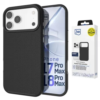 3MK PROTECTION Apple iPhone 17 Pro Max Hardy Shockproof MagCase takakansi läpinäkyvä