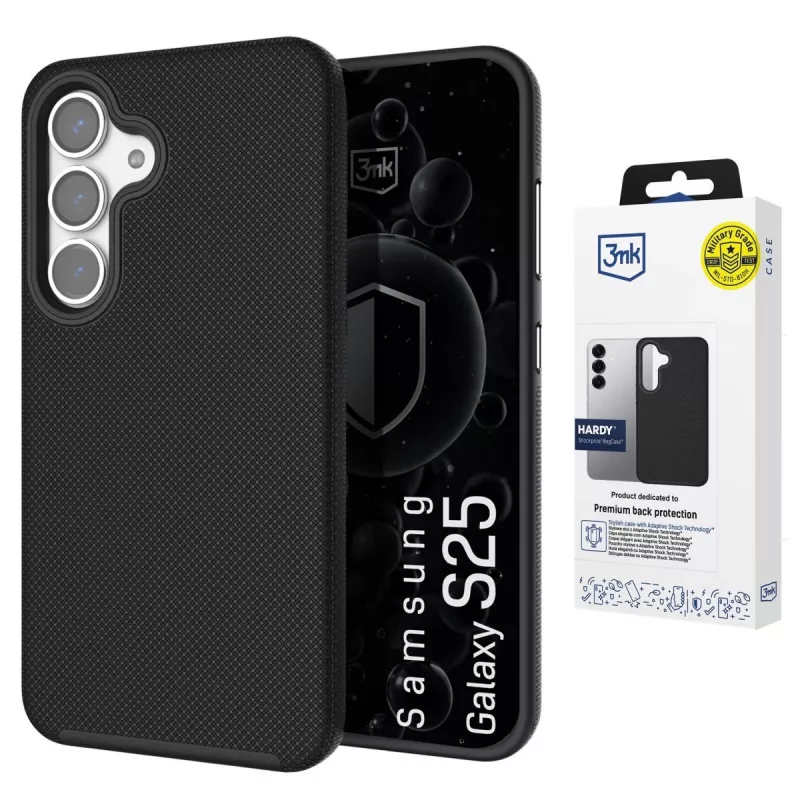 3MK PROTECTION Samsung Galaxy S25 Hardy Shockproof MagCase takakansi läpinäkyvä
