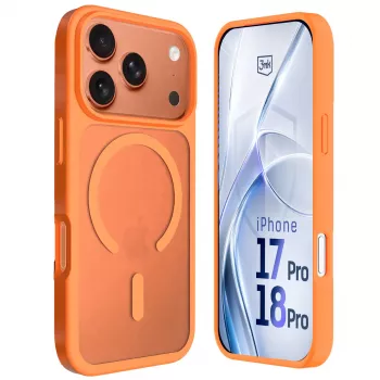 3MK PROTECTION Apple iPhone 17 Pro - 3mk Hardy Hazy MagCase oranssi