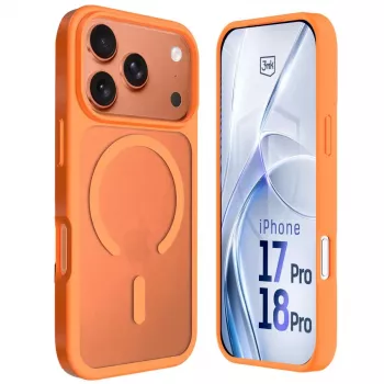 3MK PROTECTION Apple iPhone 17 Pro - 3mk Hardy Hazy MagCase oranssi