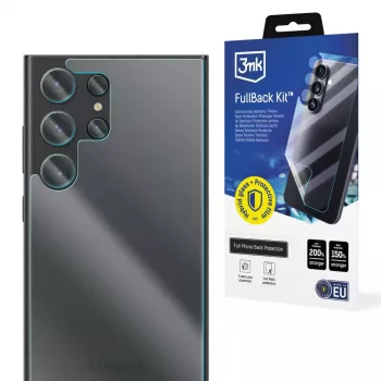 3MK PROTECTION Samsung Galaxy S23 Ultra FullBack Kit - koko kehon hydrogeelinäytönsuojakalvo