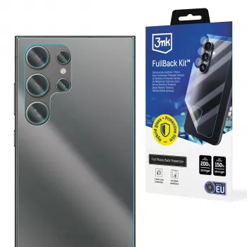 3MK PROTECTION Samsung Galaxy S24 Ultra FullBack Kit - takaosan, sivujen ja kameran suojakalvo