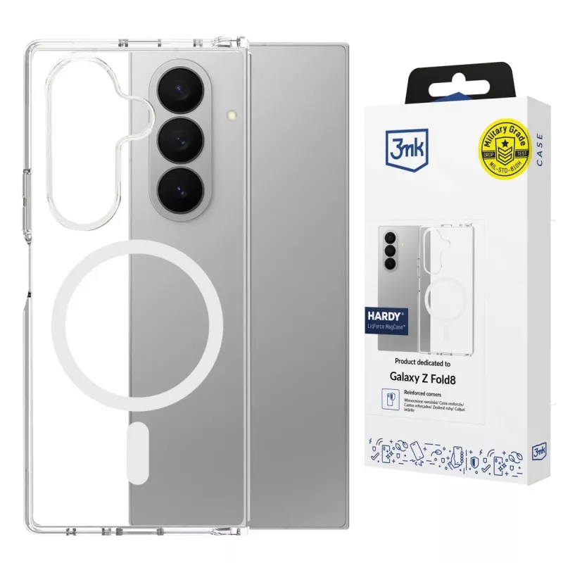3mk Hardy LiqForce MagCase Samsung Galaxy Z Fold 8 Ultra -laitteelle