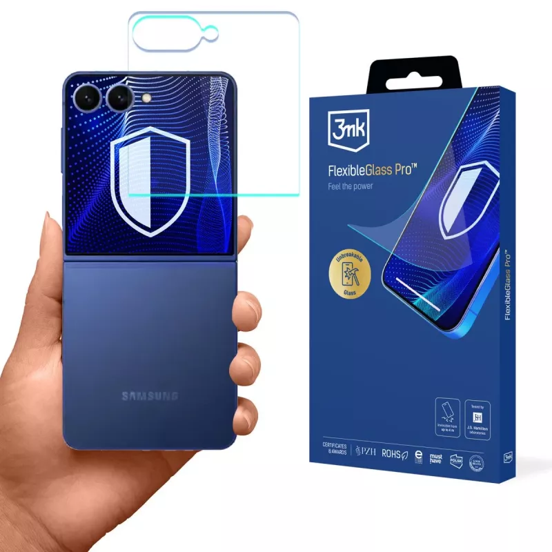 3MK PROTECTION Samsung Galaxy Z Flip 8 - 3mk FlexibleGlass Pro näytönsuojakalvo