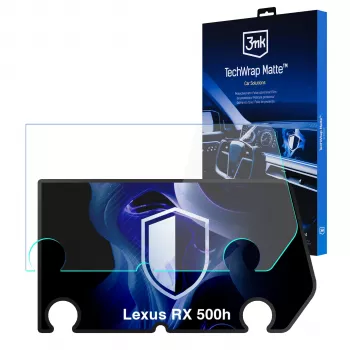 3MK PROTECTION Lexus RX 500h (2022-2026) 3mk TechWrap mattapintainen keskusnäytön suojakalvo