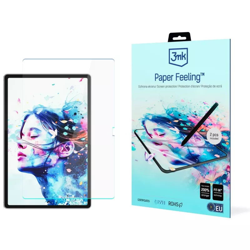 3MK PROTECTION PaperFeeling -näytönsuojakalvo Lenovo Tab Plus Gen 2 (TB355FU) - 2 kpl:n pakkaus
