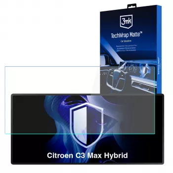 3MK PROTECTION Citroen C3 Max Hybrid - 3mk TechWrap mattapintainen keskusnäytön suojakalvo