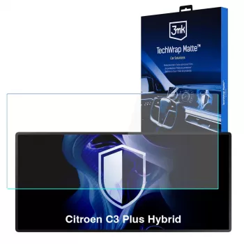 3MK PROTECTION Citroen C3 Plus Hybrid - 3mk TechWrap mattapintainen keskusnäytön suojakalvo