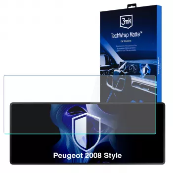 3MK PROTECTION Peugeot 2008 Style - 3mk TechWrap mattapintainen keskusnäytön suojakalvo